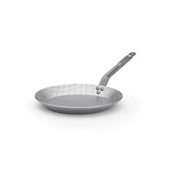 De Buyer Mineral B steel steak pan - 2 sizes