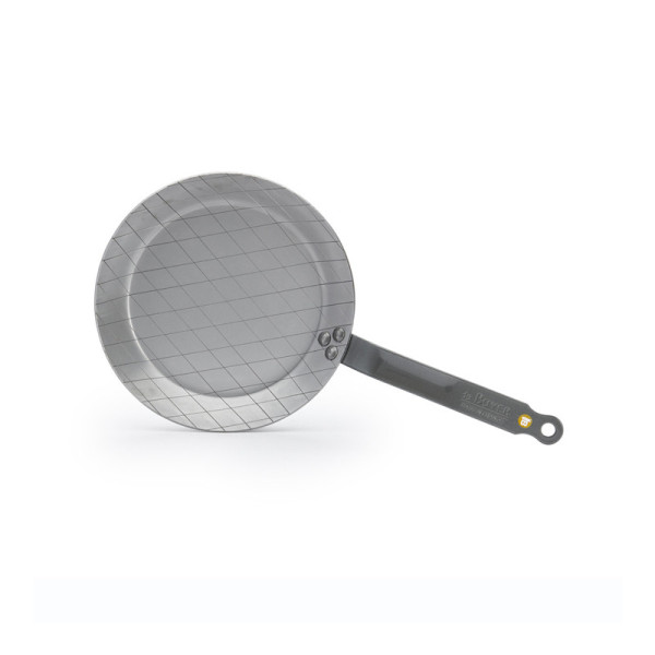 De Buyer Mineral B steel steak pan - 2 sizes