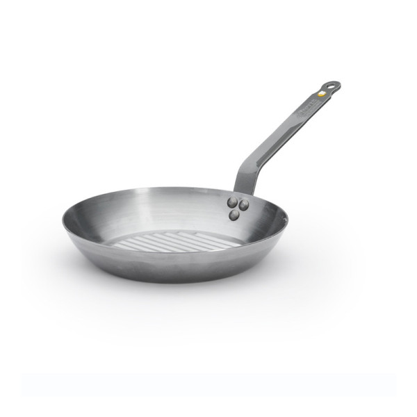 De Buyer Mineral B steel grill pan - 2 sizes