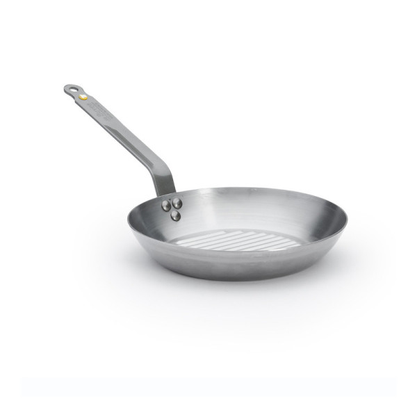 De Buyer Mineral B steel grill pan - 2 sizes