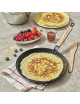 De Buyer Choc B crepe pan in wood - 2 sizes