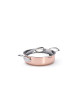 De Buyer Prima Matera copper lid sauté dish pan - 3 sizes