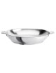 Strate Cristel stainless steel high frying pan - 2 diameters