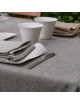 Modena tablecloth Charvet COATED 100% linen  - 5 colors