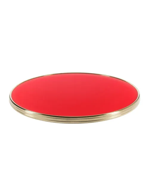 Bistro table with round laminate top - 30 colors 2 sizes 2 finishes