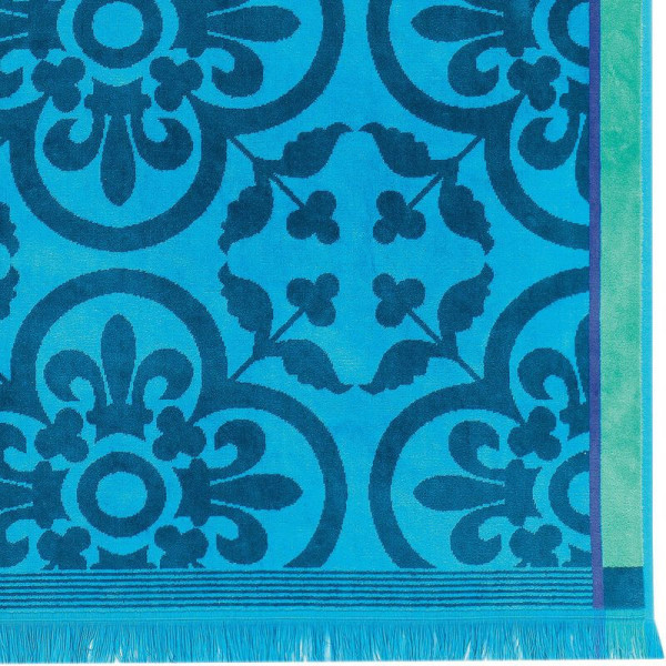 Beach towel Santorini Le Jacquard français