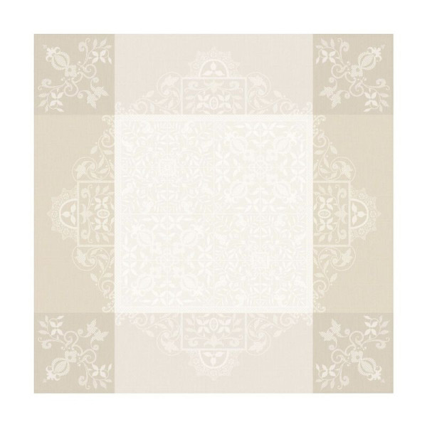 Le Jacquard Français Venezia ivoire cotton tablecloth - 4 sizes