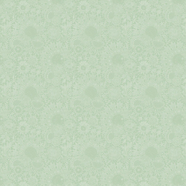 Garnier Thiebaut Mille guipure jade tablecloth - 6 sizes