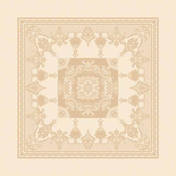 Garnier Thiebaut Eléonore tablecloth golden - 7 dimensions