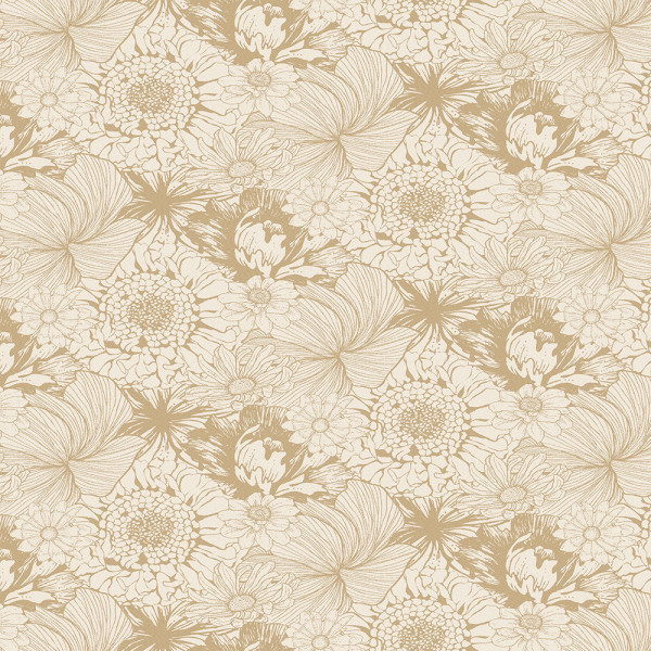 Garnier Thiebaut Mille Bloom Tablecloth natural - 2 sizes