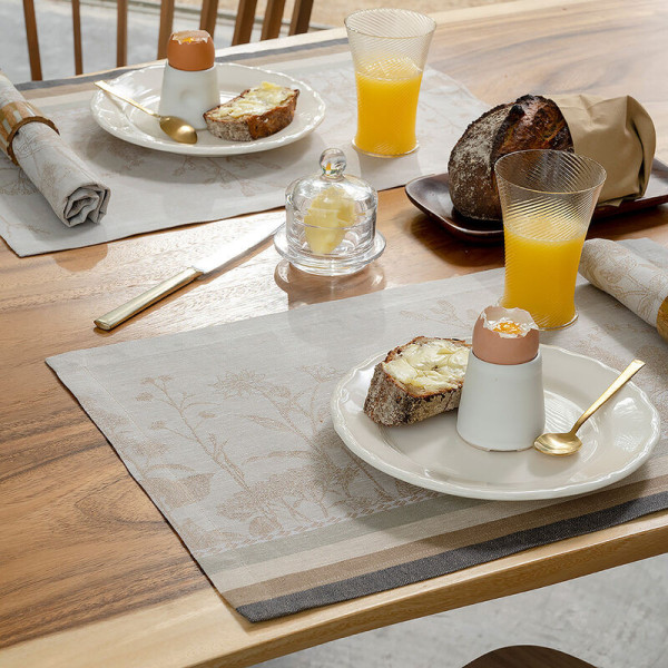 Le Jacquard Français Instant Bucolique 4 placemats - 3 colors
