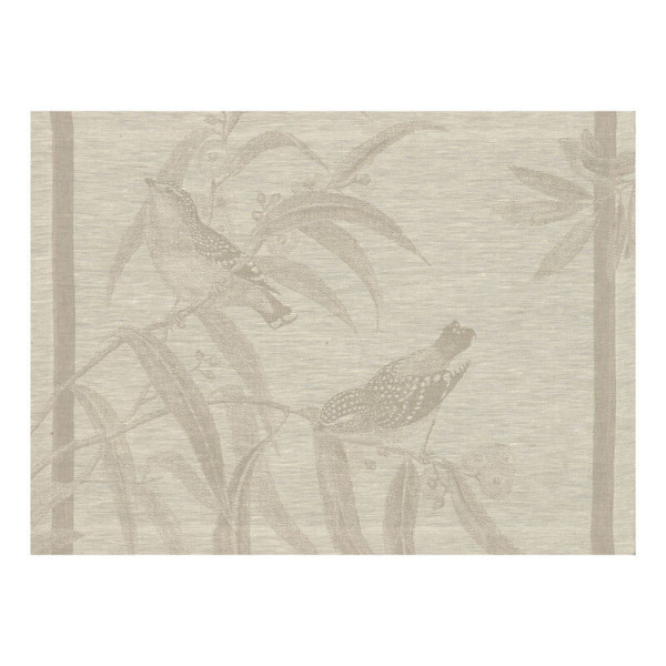 LE JACQUARD FRANCAIS 4 placemats Aviary Volière - 3 colors