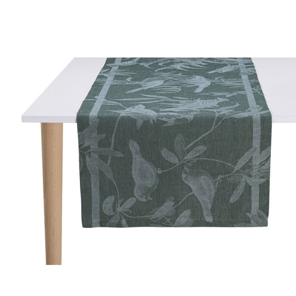 Le Jacquard Français Volière table runner - 3 colors