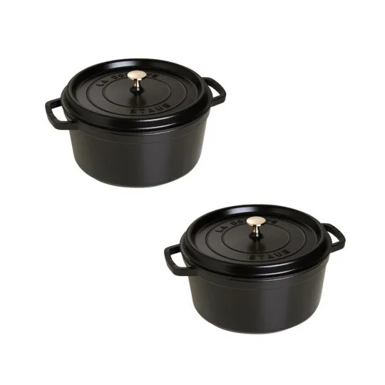 Mini Staub Casseroles x2 - 2 colours