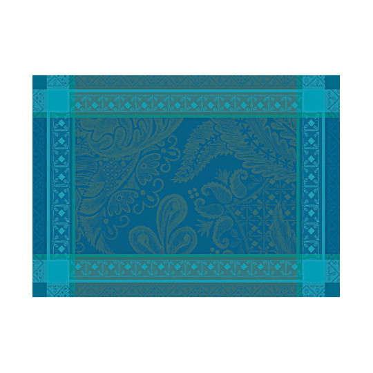 Garnier Thiebaut Isaphire 4 placemats emerald
