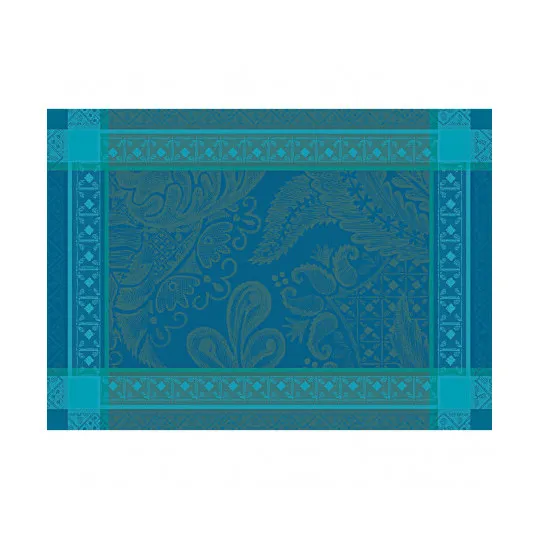 Garnier Thiebaut Isaphire 4 placemats emerald