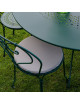 Fermob outdoor round chair cushion - 3 colors 2 sizes