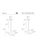 CVL Saturne pendant lamp - 2 sizes 4 finishes