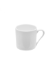 DEGRENNE 6 cups and saucers L White - 2 sizes