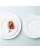 DEGRENNE 6 plates L White - 7 sizes