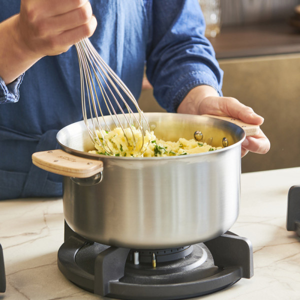 De Buyer Loqy removable handles x2 - wood