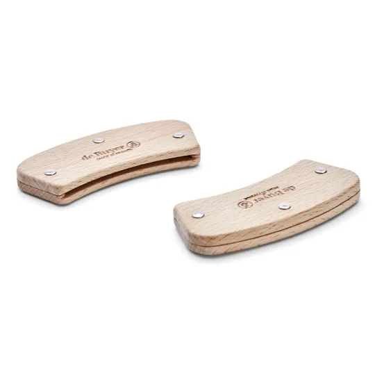 De Buyer Loqy removable handles x2 - wood