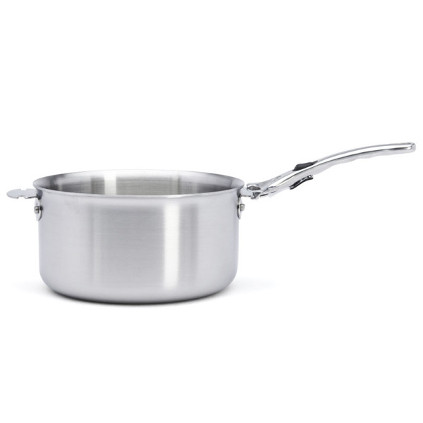 De Buyer Alchimy Loqy set of 2 saucepans with handle