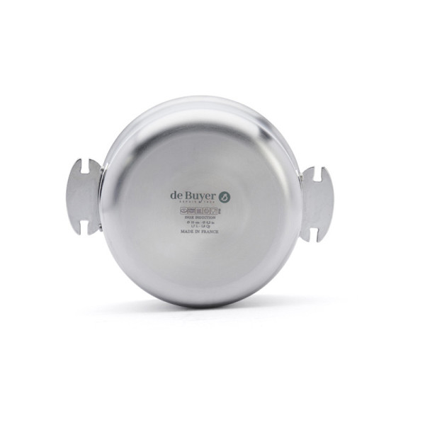 De Buyer Alchimy Loqy set of 2 saucepans with handle