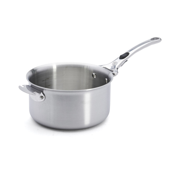 De Buyer Alchimy Loqy set of 2 saucepans with handle