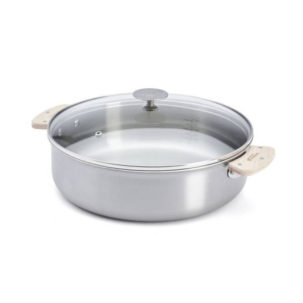 De Buyer Alchimy Loqy straight sauté pan - 2 sizes