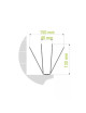 Oisipic 150 bird spikes - 5 linear meters