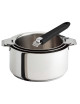 Cristel Mutine Evolution 3 Saucepan + 1 Removable Handle Set - 6 colors