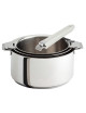 CRISTEL Mutine Evolution Saucepan Set: 3 Saucepans + 1 Detachable Handle - 6 Colors