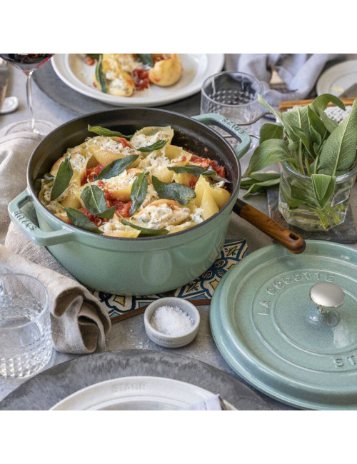 STAUB Cast Iron Cocotte Sauge - 2 sizes