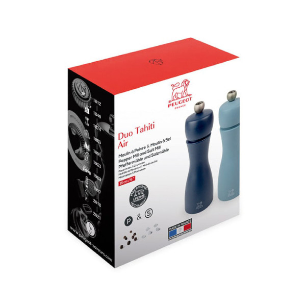 Peugeot 2 Tahiti salt and pepper mills - 4 colors