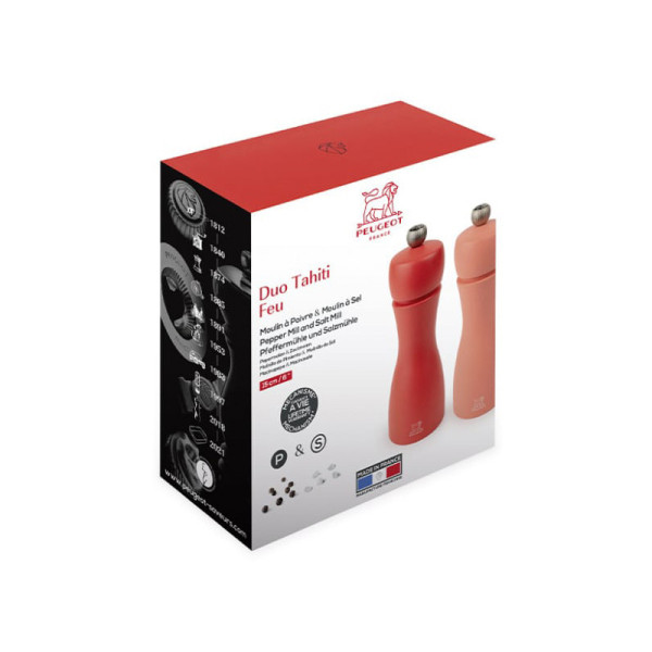 Peugeot 2 Tahiti salt and pepper mills - 4 colors