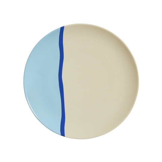 Degrenne 6 Destination plates - 4 colors