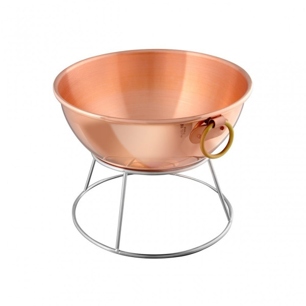 M'PASSION Mauviel 1/2 spherical stainless steel bowl support