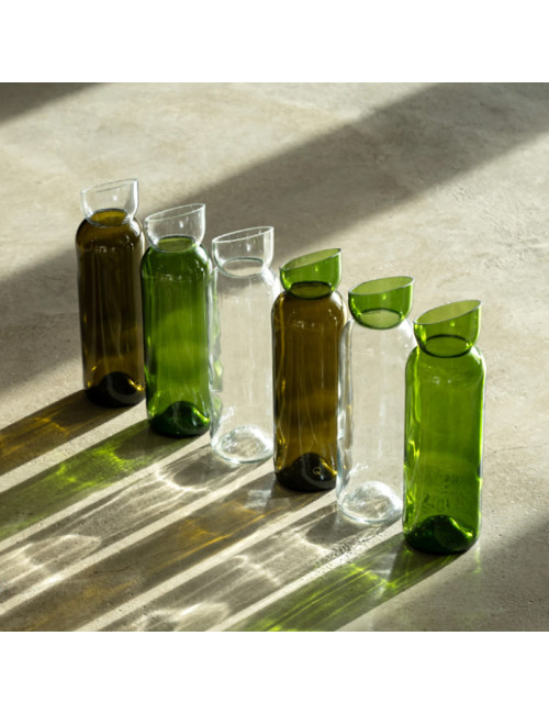 Q DE BOUTEILLES Glass carafe - 4 colors