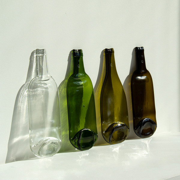 Q DE BOUTEILLES Glass board shelf tray medium - 3 colors