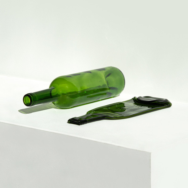 Q DE BOUTEILLES Glass board shelf tray medium - 3 colors