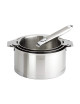 Cristel Set of 3 Strate saucepans + 1 removable Zenith handle