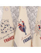 Tea towel Léon Specialties Tissages de l'Ouest cotton