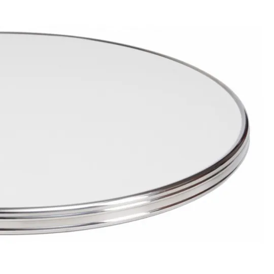 Werzalit stainless steel ring bistro tray - 2 diameters - 30 finishes