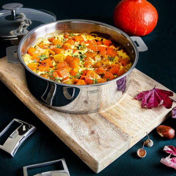 Cristel Casteline saute pan and accessories - 4 sizes