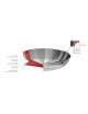 CRISTEL Castel Pro Stainless Steel Frying Pan - 5 sizes