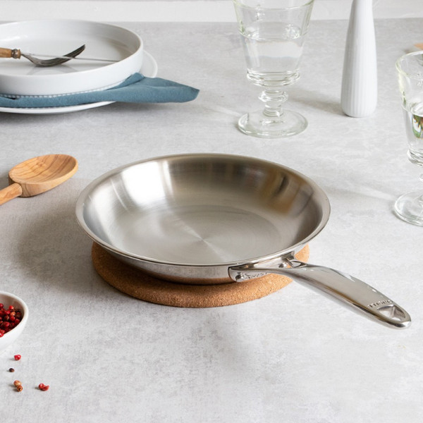 CRISTEL Castel Pro Stainless Steel Frying Pan - 5 sizes