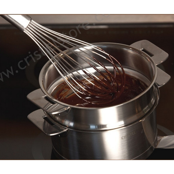 Cristel stainless steel whisk - 3 sizes