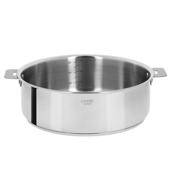 CRISTEL Casteline Sauté Pan + Lid - 4 Sizes
