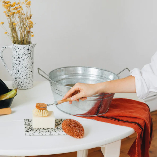 Andrée Jardin 2 replaceable heads for dish brush